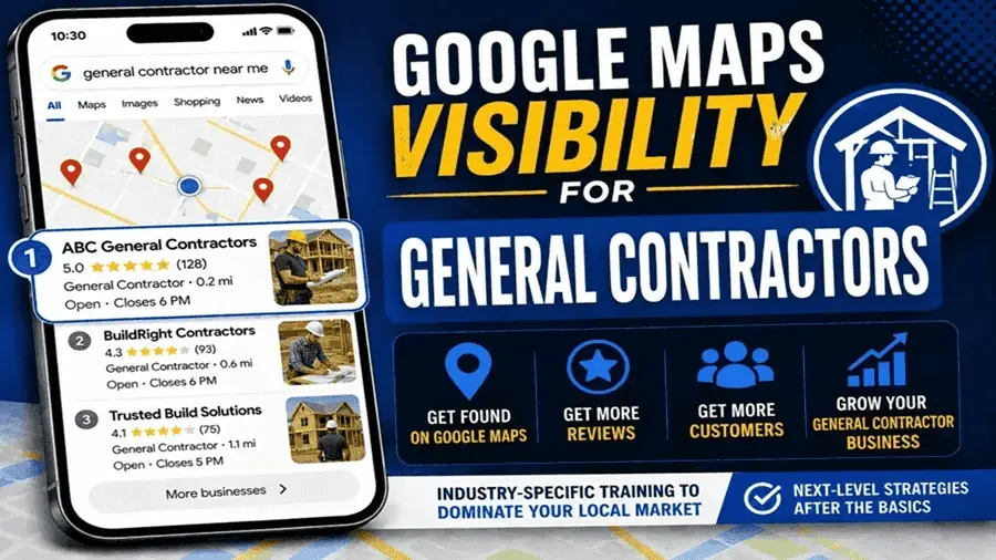 Google Maps Visibility For General Contractors