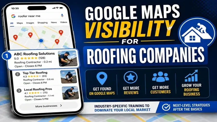 Google Maps Visibility For Roofing Companies